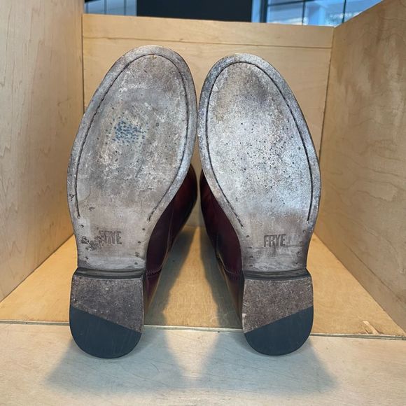 FRYE Melissa Button 2 Redwood Boots - Picture 6 of 11